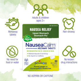 NauseaCalm Tablets 60 tabs by Boiron