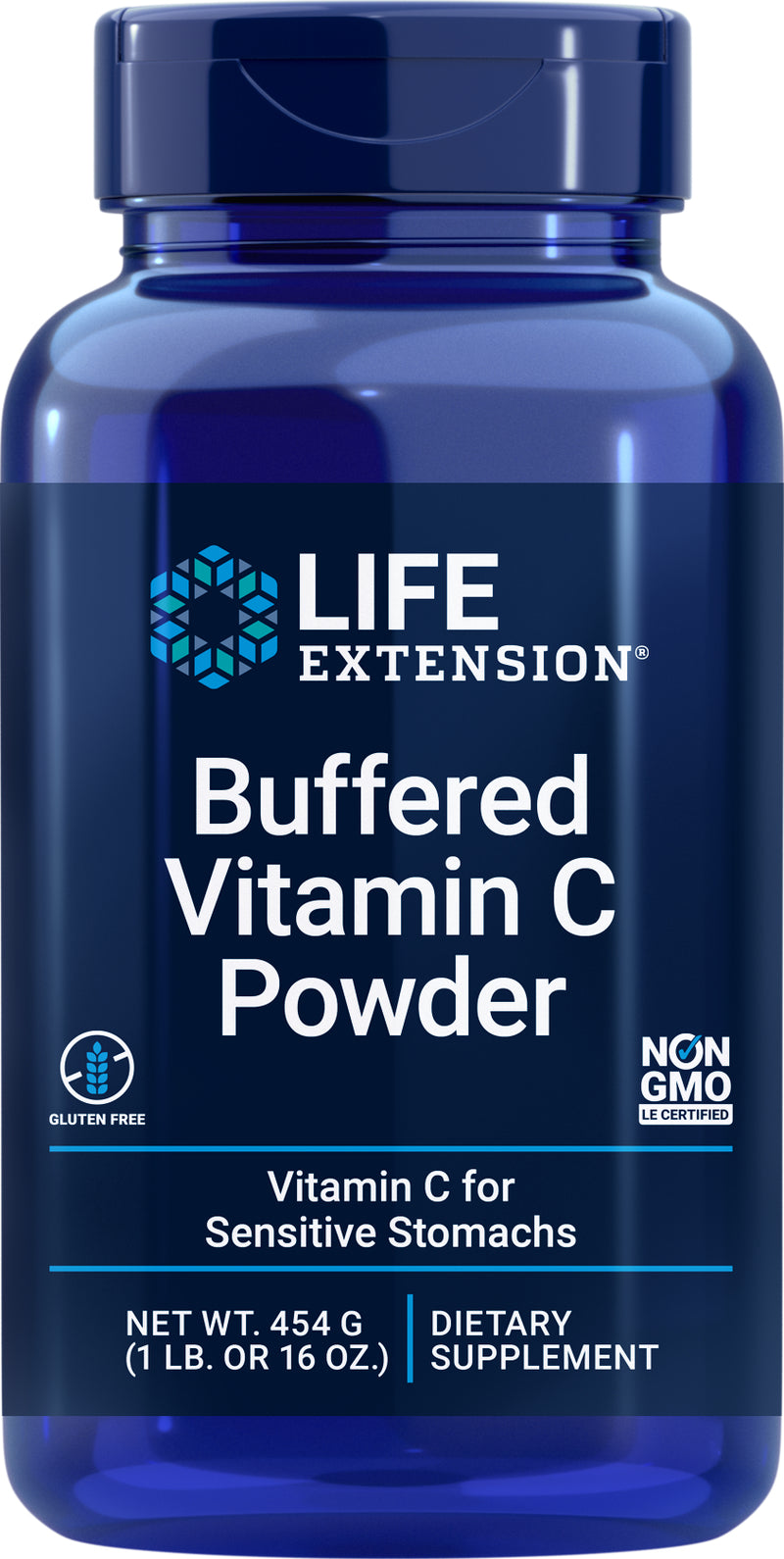 Buffered Vitamin C Powder 454g /16oz  by Life Extension