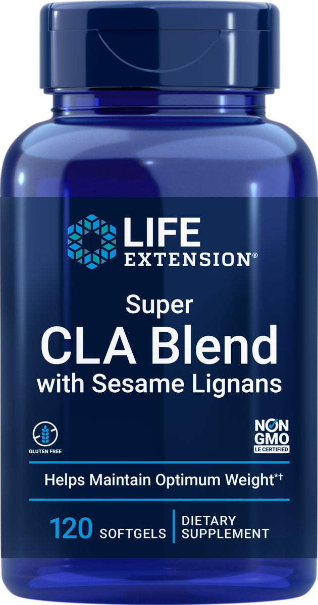 Super CLA Blend with Sesame Lignans 120 soft gels By Life Extension