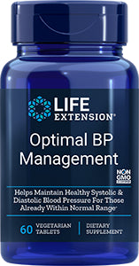 Optimal BP Management 60 tabs By Life Extension