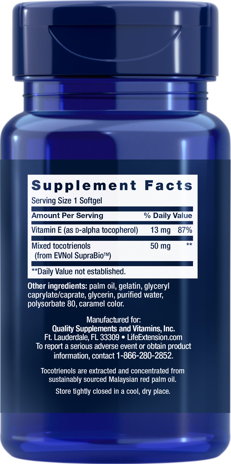 Super Absorbable Tocotrienols 60 Softgels by Life Extension