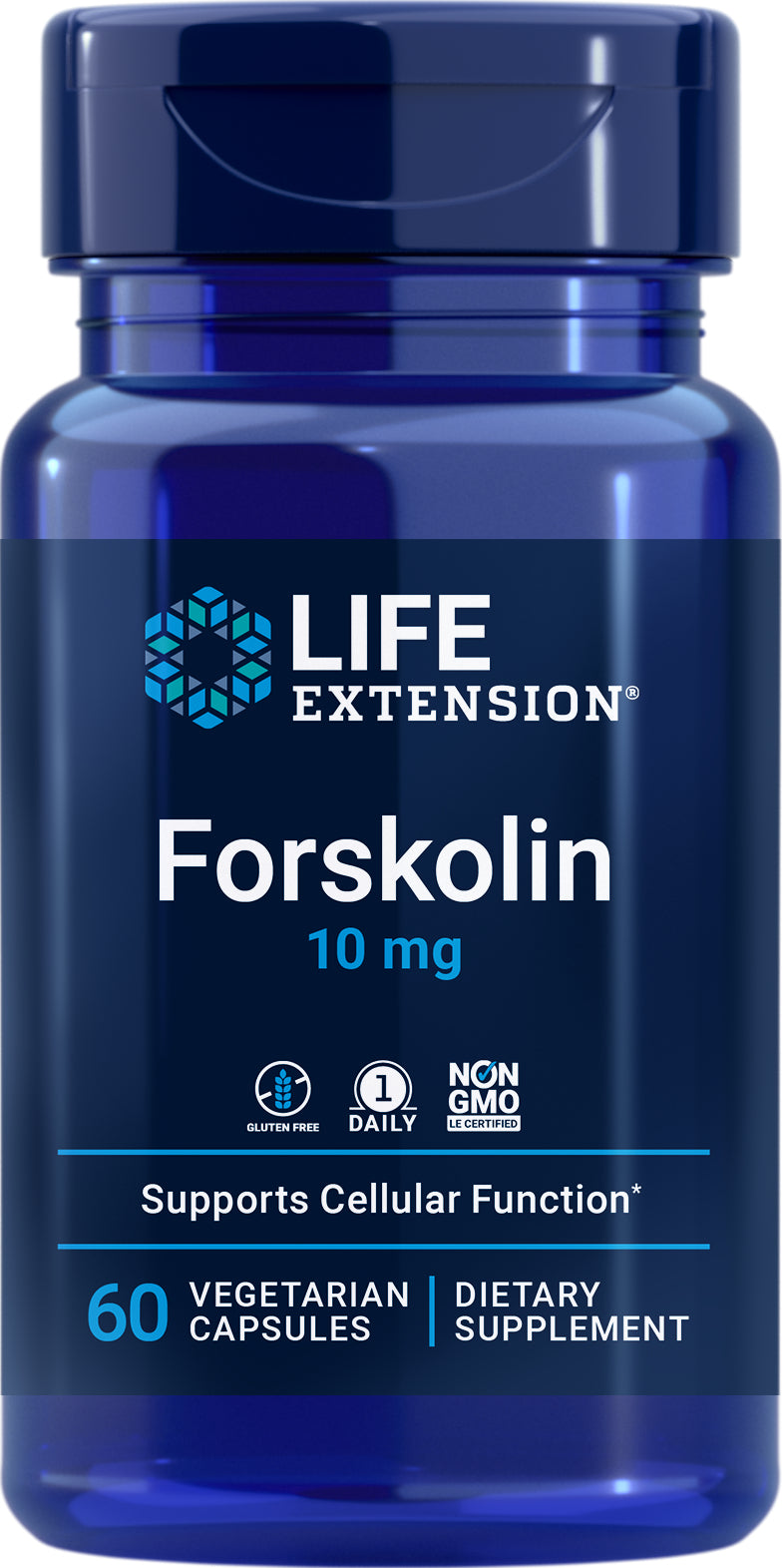 Forskolin 10 mg, 60 veg caps by Life Extension