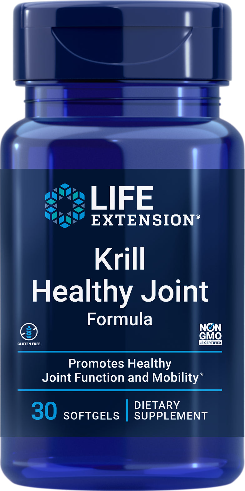 Krill Healthy Joint Formula 30 softgels by Life Extension