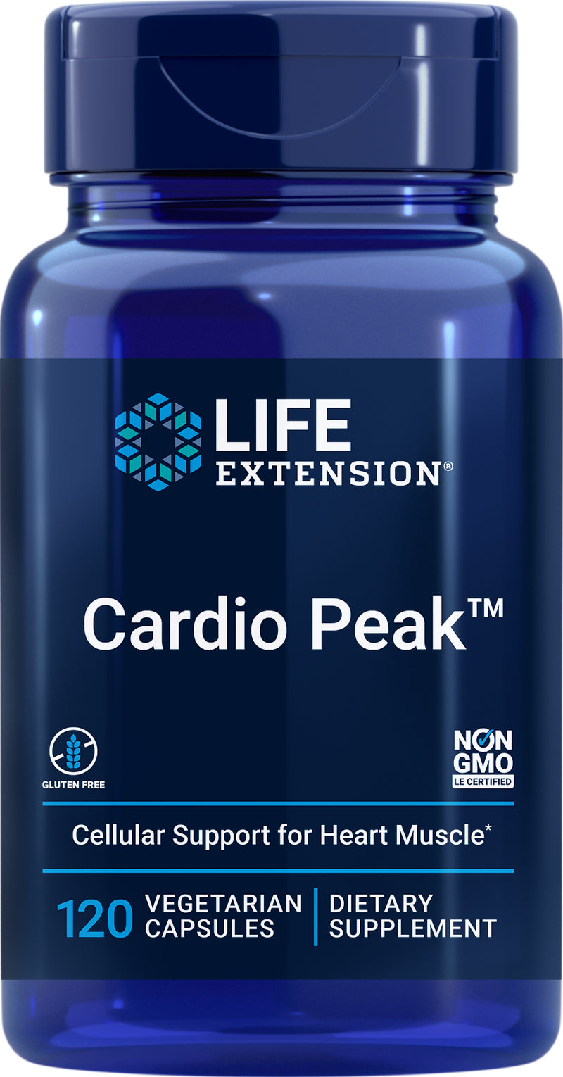 Cardio Peak™ 120 vegetarian capsules by Life Extension