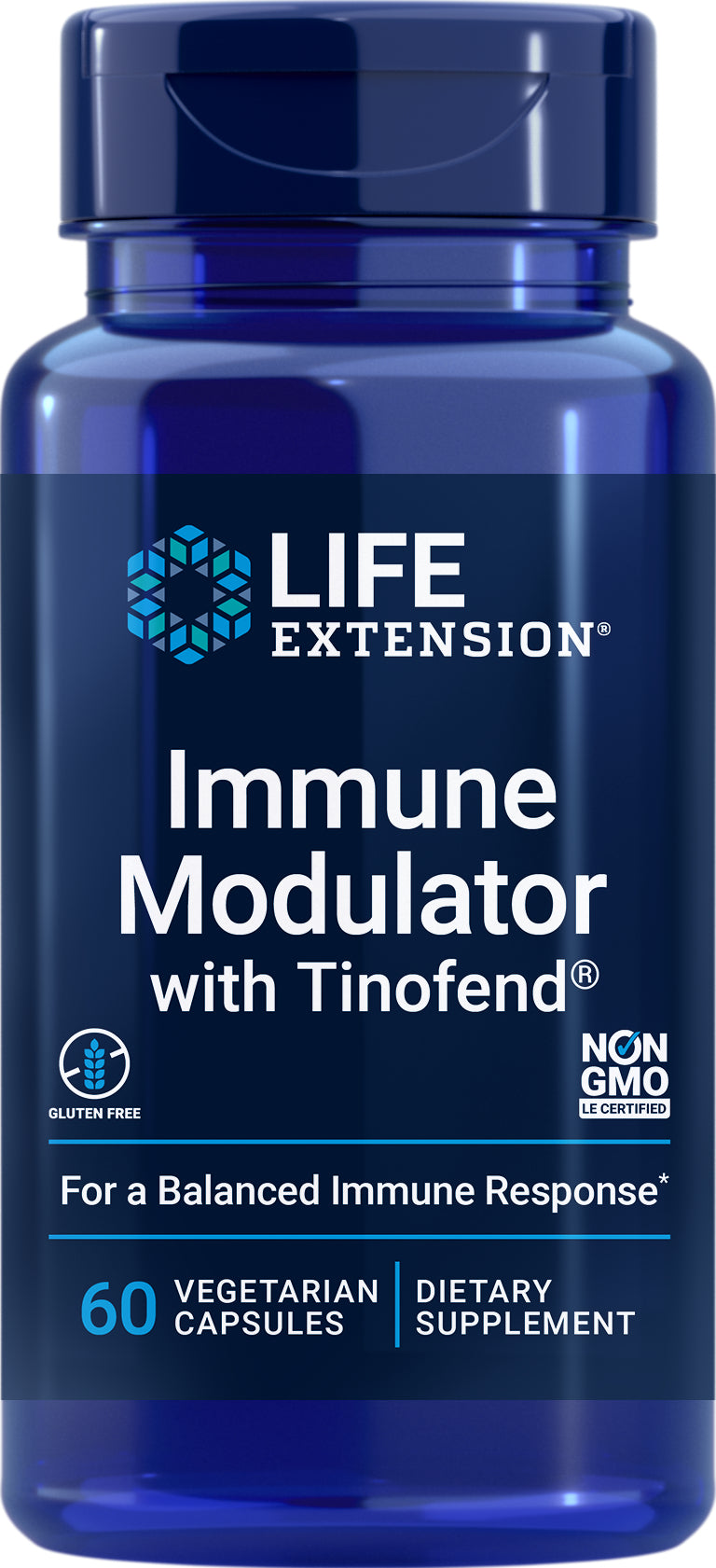 Immune Modulator with Tinofend® 60 vegetarian capsules by Life Extension