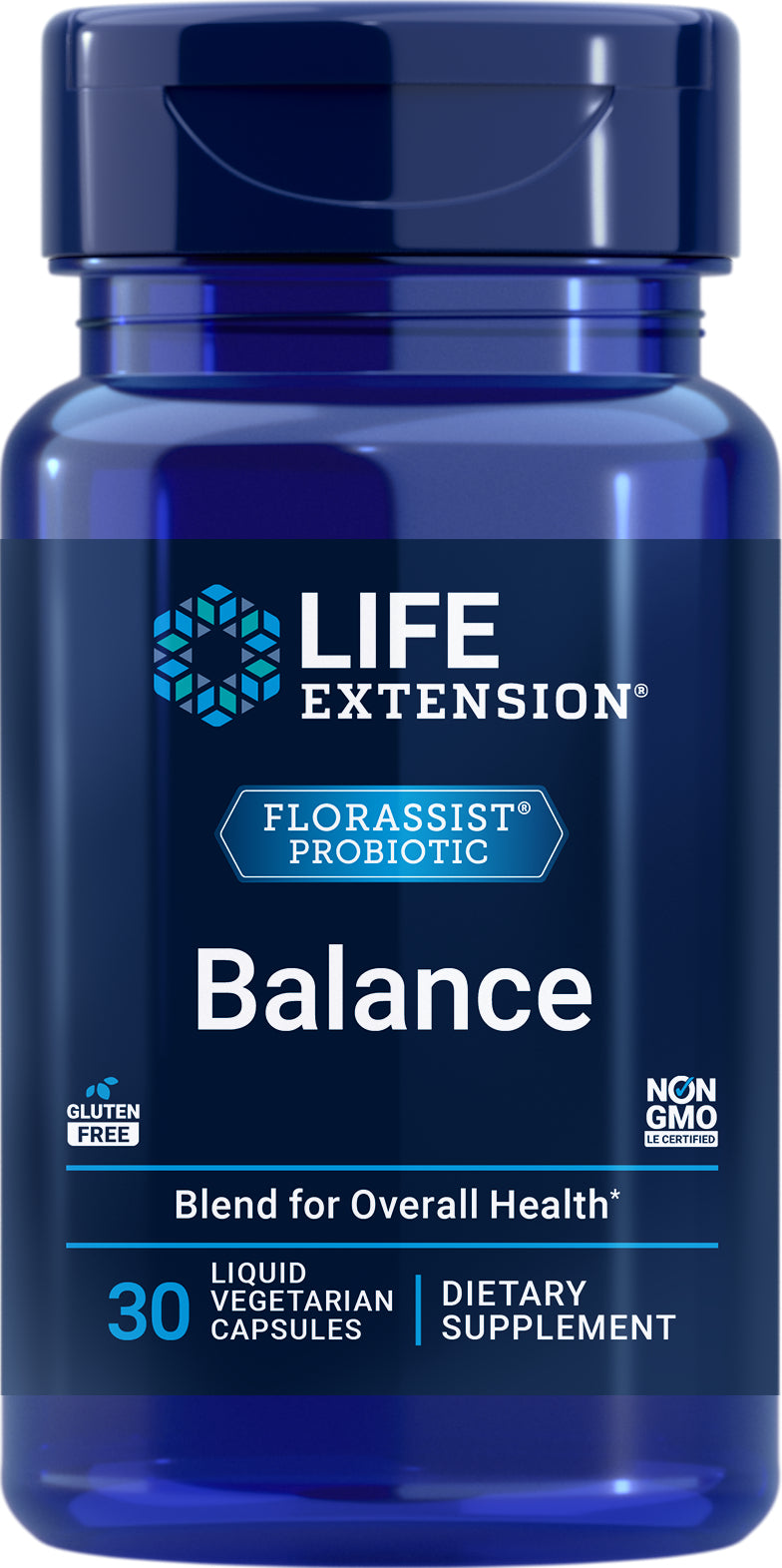 FLORASSIST® Balance 30 liquid veg caps by Life Extension
