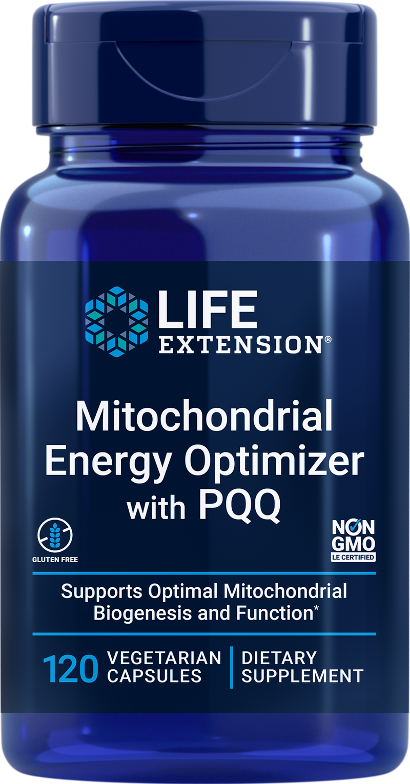 Mitochondrial Energy Optimizer with PQQ 120 veg caps by Life Extension