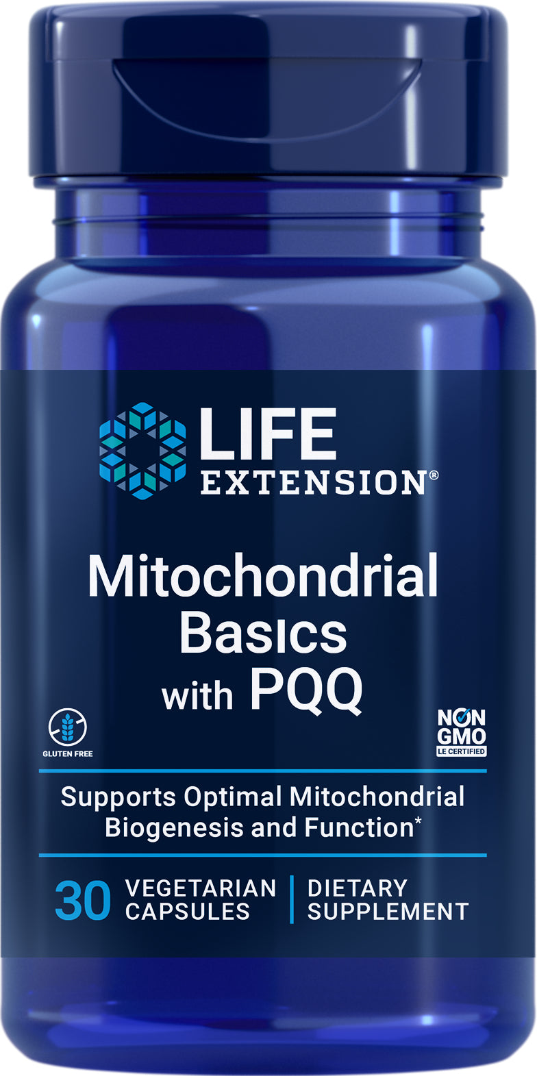 Mitochondrial Basics with PQQ 30 veg caps by Life Extension