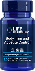 Body Trim and Appetite Control 30 Veg Caps by Life Extension
