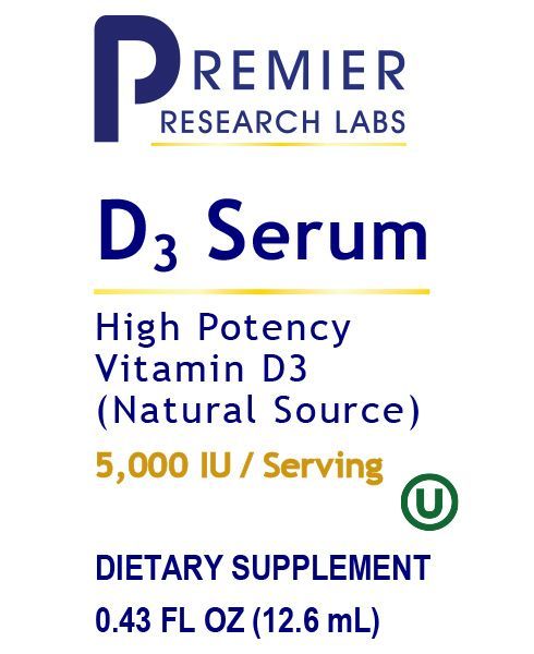 D3 Serum (0.43 fl oz) by Premier Research Labs