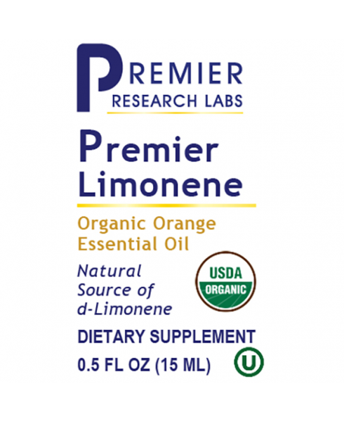 Limonene, Premier Organic Orange Oil  (0.5 fl oz) By Premier Research Labs