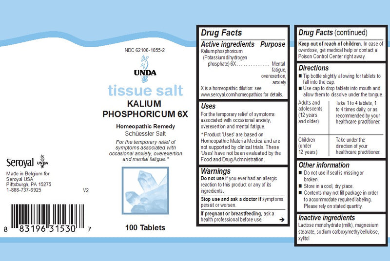 Kalium Phosphoricum 6X (Salt) 100 tabs (15 g) by UNDA