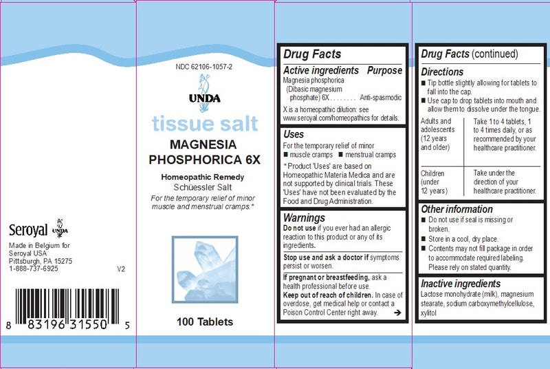 Magnesia Phosphorica 6X (Salt) 100 tabs (15 g) by UNDA