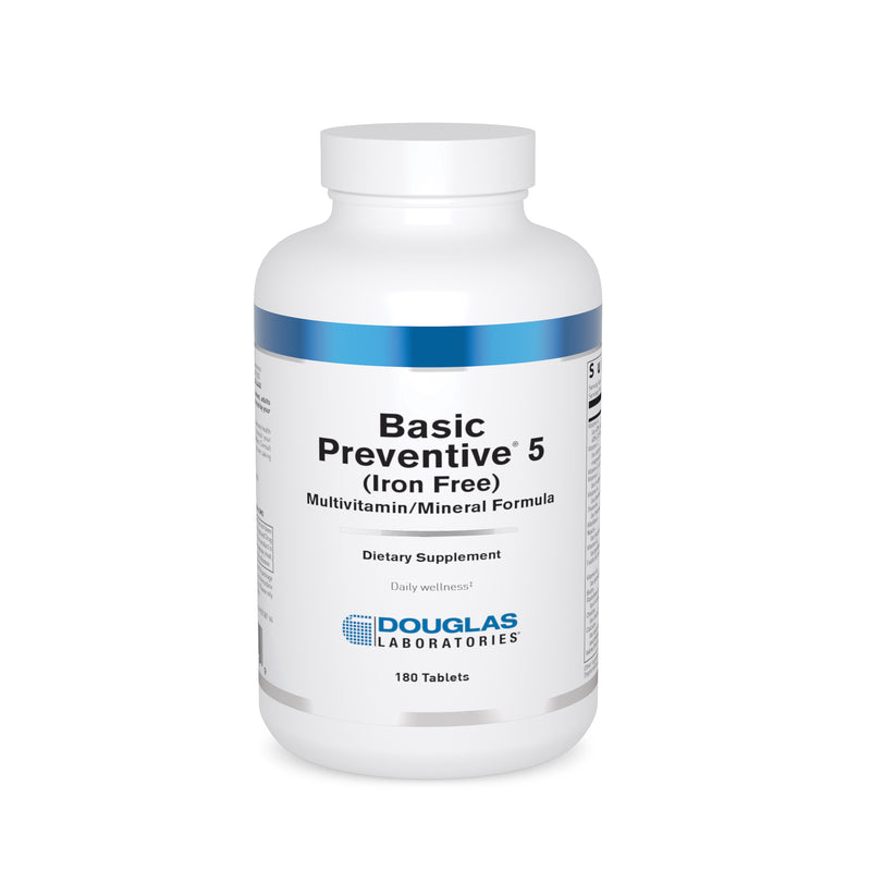 Basic Preventive® 5  (180 tabs) by Douglas Laboratories