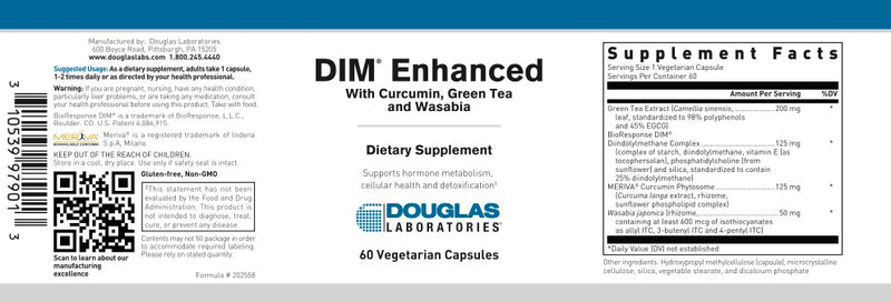 DIM Enhanced (60 caps) by Douglas Laboratories