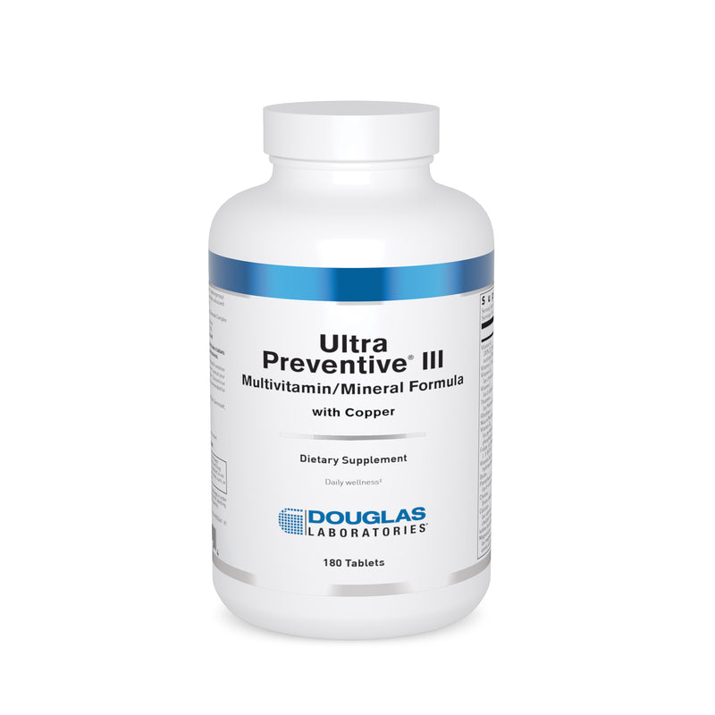 Ultra Preventive  III with Copper (180 tablets) by Douglas Laboratories