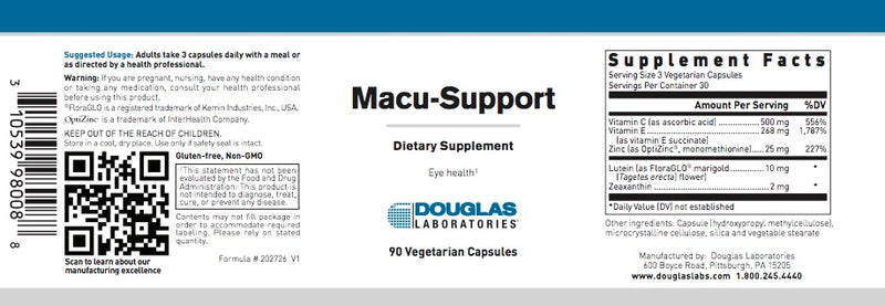 Macu-Support (90 V-caps) by Douglas Laboratories