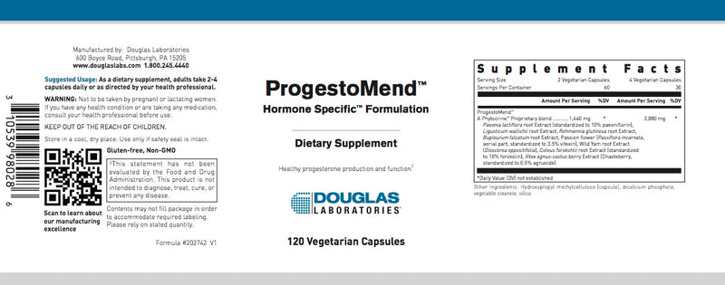 ProgestoMend (120 V-caps) by Douglas Laboratories