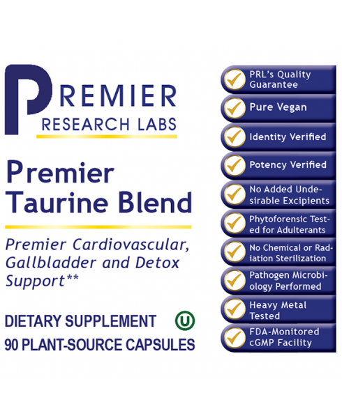 Taurine Blend, Premier (90 V Capsules) by Premier Research Labs