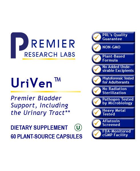 UriVen (60 Capsules) by Premier Research Labs