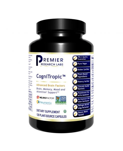 CogniTropic (120 caps) - By Premier Research Labs