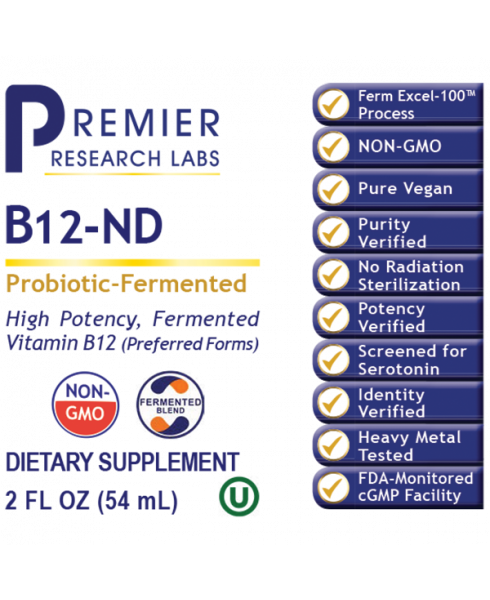 B12-ND (2 fl oz) by Premier Research Labs