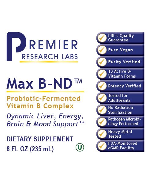 Max B-ND - large (8 fl oz) by Premier Research Labs