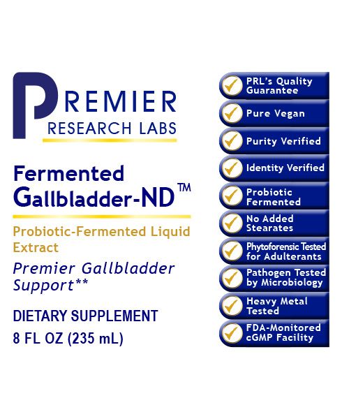 Fermented Gallbladder-ND (8 fl oz) by Premier Research Labs