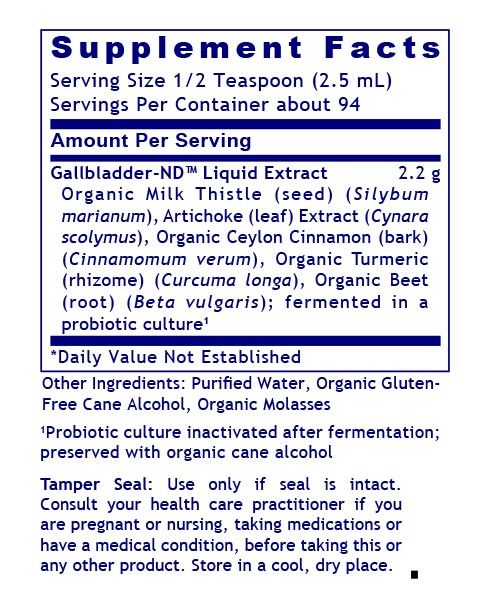 Gallbladder-ND (8 fl oz) by Premier Research Labs