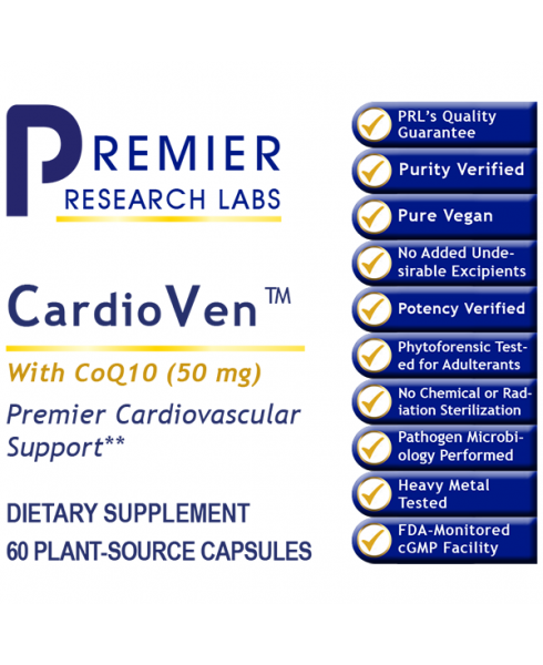 CardioVen (60 Capsules) by Premier Research Labs