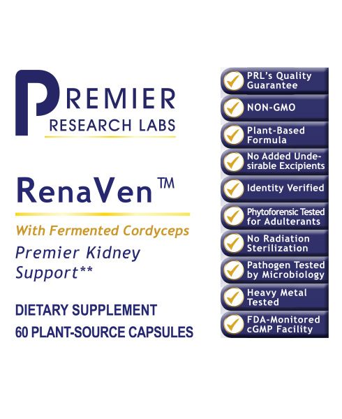 RenaVen (Kidney Complex) (60 caps) by Premier Research Labs