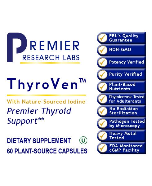 ThyroVen (Thyroid Complex) (60 caps) by Premier Research Labs