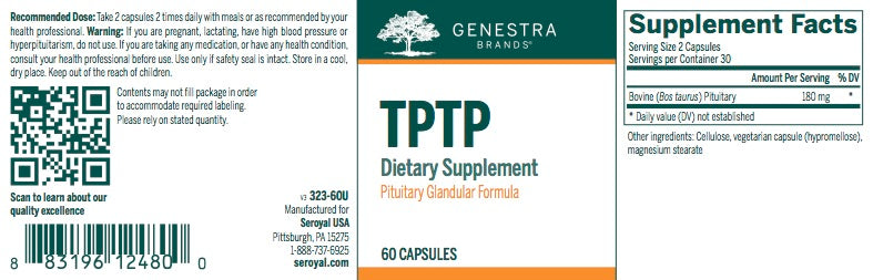 TPTP (Pituitary Formula) (60 caps) by Genestra Brands