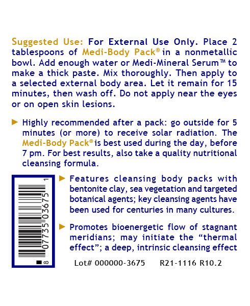 Medi-Body Pack (12 oz Powder) by Premier Research Labs