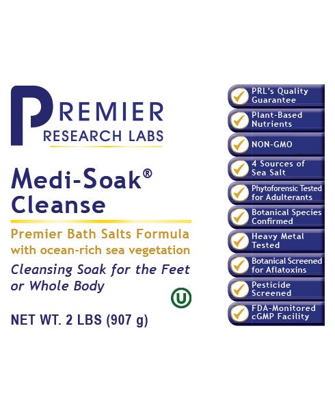 Medi-Soak Cleanse (2 lbs Powder 907 g) by Premier Research Labs