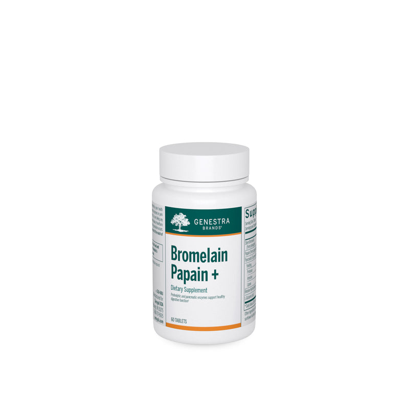 Bromelain Papain + (60 tabs) by Genestra Brands