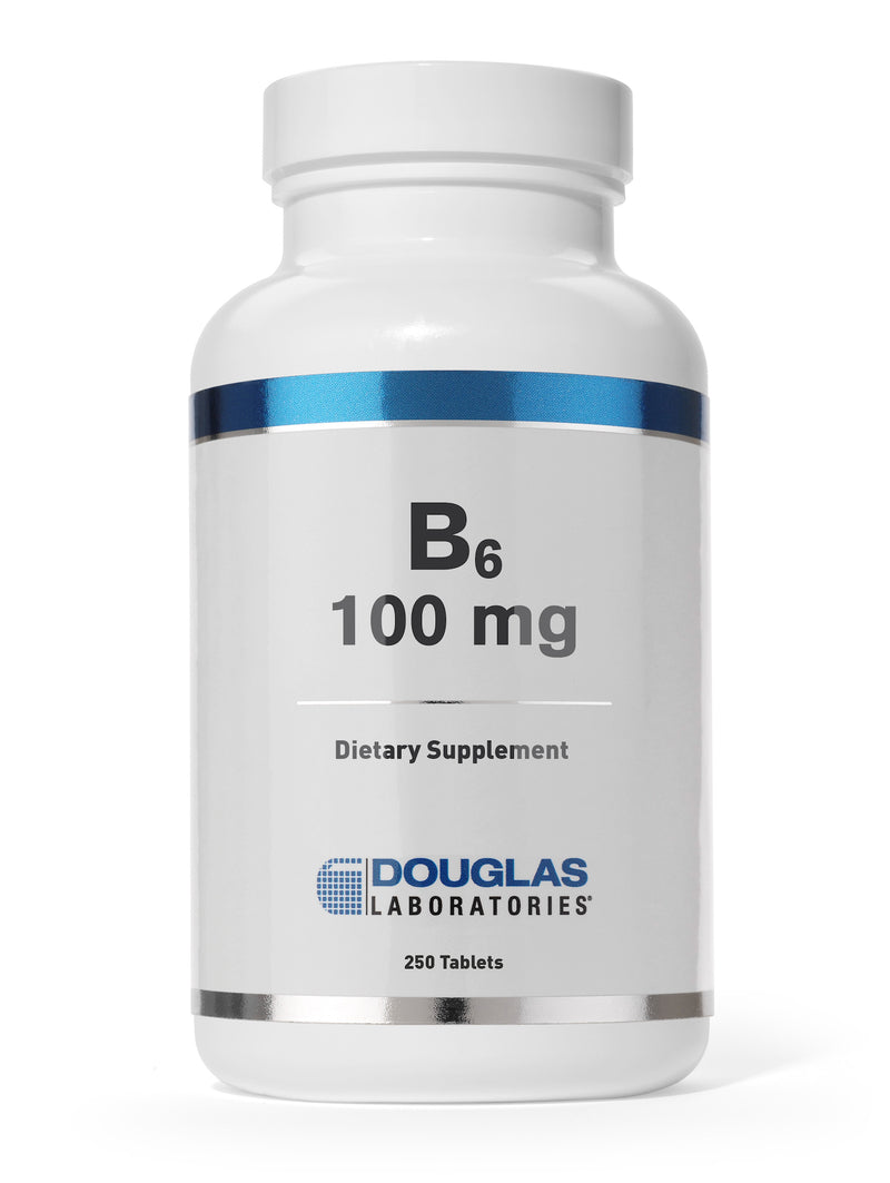 B-6 100 mg (250 tabs) by Douglas Laboratories