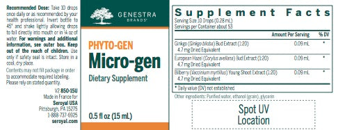 Micro-gen (15 ml) by Genestra Brands