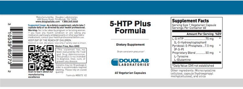 5-HTP Plus Formula (60 V-caps) by Douglas Laboratories
