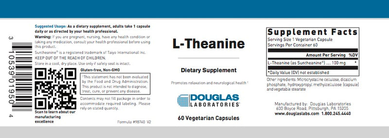 L-Theanine (60 V-caps) by Douglas Laboratories
