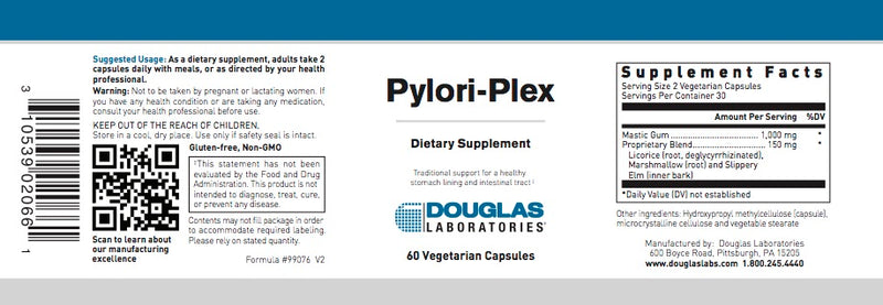 Pylori-Plex (60 V-caps) by Douglas Laboratories