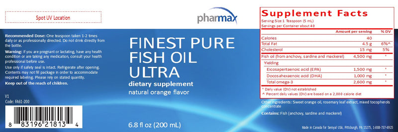 FPFO ULTRA LIQUID (200 ml ) by Pharmax