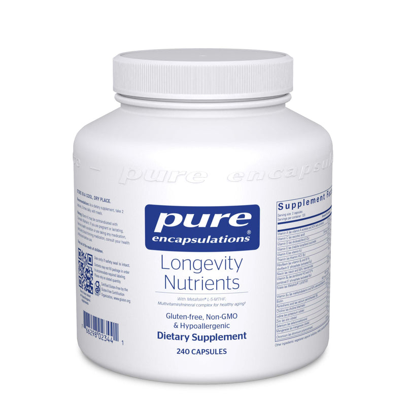 Longevity Nutrients 240 caps  by Pure Encapsulations