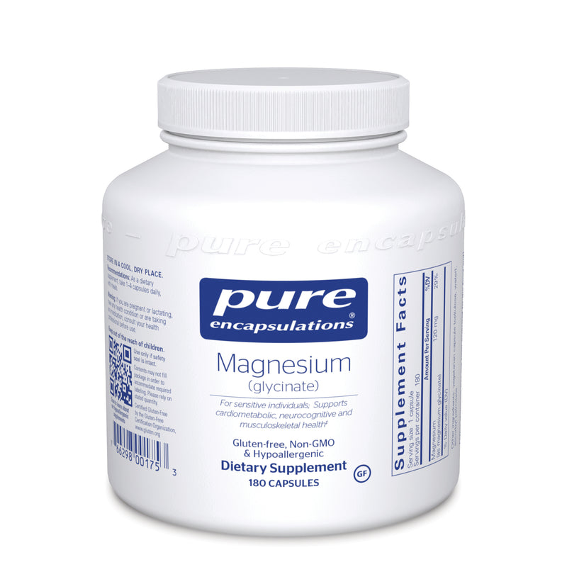 Magnesium (Glycinate) 180 caps by Pure Encapsulations