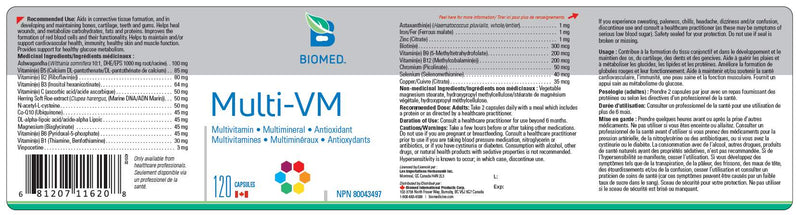 Multi-VM 120 capsules by BioMed