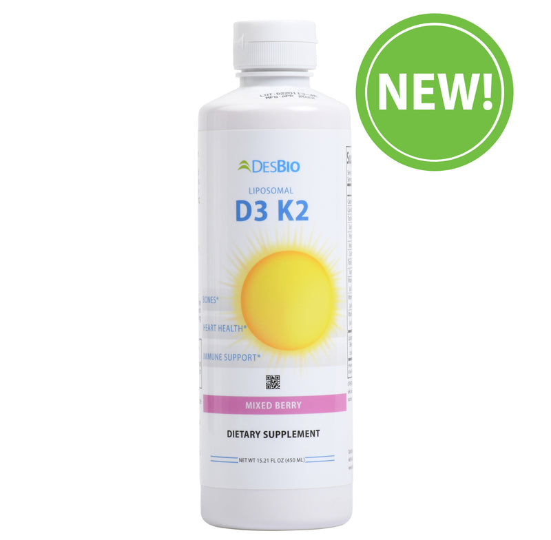 Liposomal D3 - K2 (16 fl oz) by DesBio