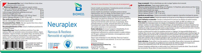 Neuraplex 100 capsules by BioMed