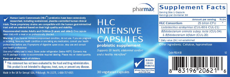 HLC Intensive (30 caps) by Pharmax