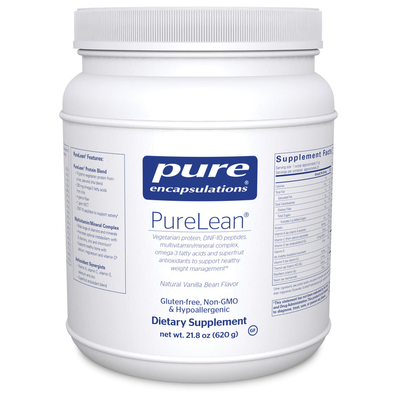 PureLean® Protein Natural Vanilla Flavor by Pure Encapsulations