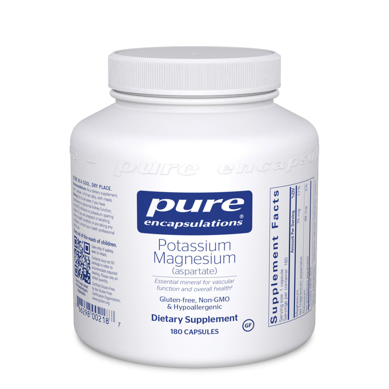 Potassium Mag (Asp) 180 caps  by Pure Encapsulations